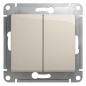 Переключатель проходной 2-кл. СП Glossa 10А IP20 (сх. 6) 10AX механизм молочн. SE GSL000965 Переключатель проходной 2-кл. СП Glossa 10А IP20 (сх. 6) 10AX механизм молочн. SE GSL000965