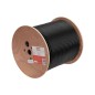 Кабель витая пара F/UTP кат.6 PE 4PR 23AWG OUTDOOR SOLID черн. (м) Rexant 01-0158