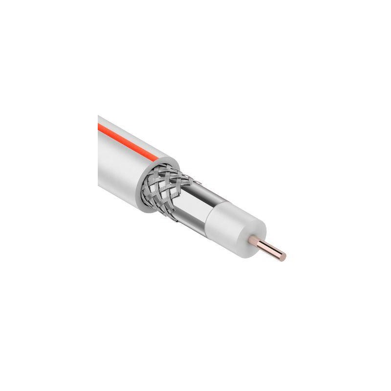Кабель SAT 50M+CCS/Al/Al 64х0.12 75 Ом бухта Б (Red Line) (м) PROCONNECT 01-2401-2