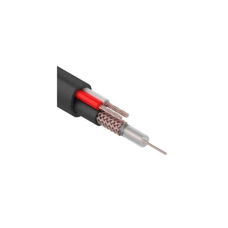 Кабель КВК-П-1.5+2х0.5 наруж.Ч бухта (м) REXANT 01-4013