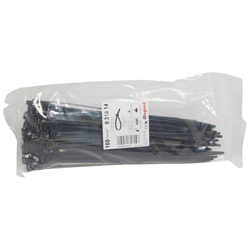Хомут кабельный Colring 7.6х290 P6.6 черн. (уп.100шт) Leg 031814 Хомут кабельный Colring 7.6х290 P6.6 черн. (уп.100шт) Leg 031814