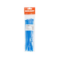 Хомут кабельный 3.6х200 нейл. син. (уп.25шт) Rexant 07-0205-25