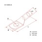 Наконечник медный луженый ТМЛ-Р 2.5кв.мм 2.5-4 d4мм ГОСТ 7386-80 (уп.10шт) Rexant 07-5300-6 Наконечник медный луженый ТМЛ-Р 2.5кв.мм 2.5-4 d4мм ГОСТ 7386-80 (уп.10шт) Rexant 07-5300-6