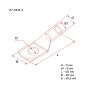 Наконечник ТМ 25-10-8 (25кв.мм - d10мм) (уп.50шт) Rexant 07-5315-3 Наконечник ТМ 25-10-8 (25кв.мм - d10мм) (уп.50шт) Rexant 07-5315-3