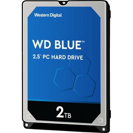 Диск жесткий WD20SPZX HDD WD SATAIII 2Tb 2.5дюйм Blue 5400 128Mb WD 1000469727