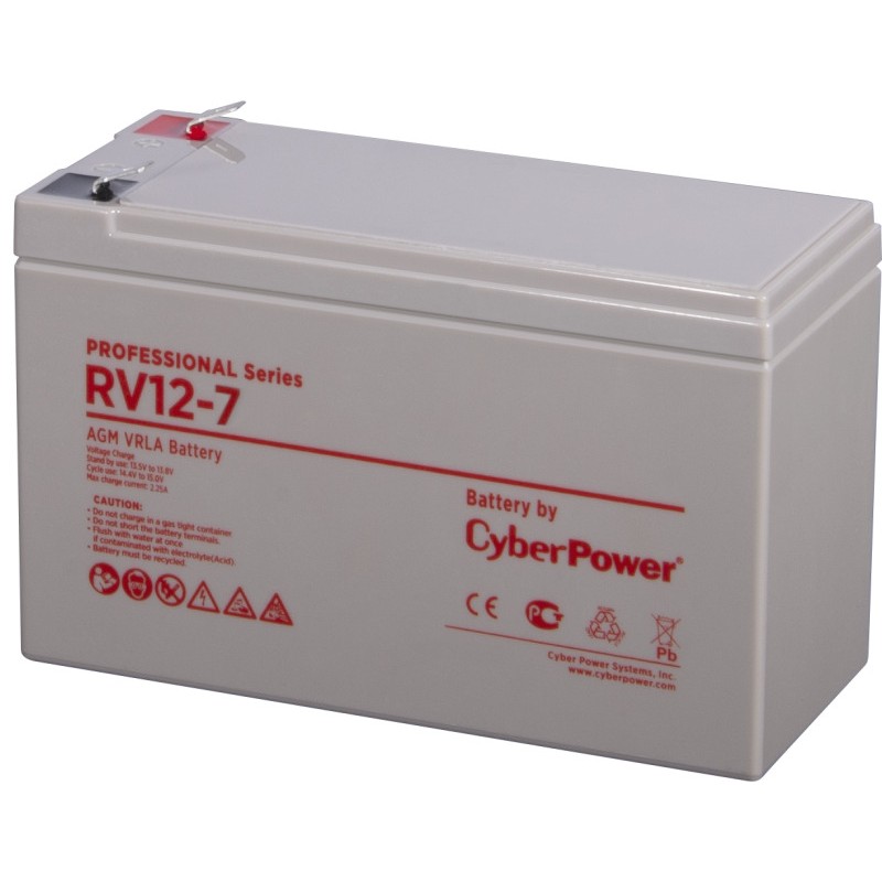 Батарея аккумуляторная PS 12В 7.5А.ч CyberPower 1000527480 Батарея аккумуляторная PS 12В 7.5А.ч CyberPower 1000527480