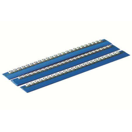 Планка маркировочная 2.3мм "+" черн./бел. (уп.5шт) DKC BL117M10BW