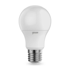 Лампа светодиодная Black 7Вт A60 грушевидная 4100К нейтр. бел. E27 710лм GAUSS 102502207