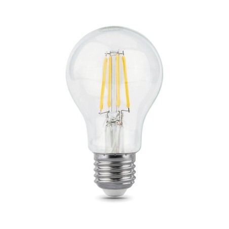 Лампа светодиодная филаментная Black Filament 6Вт A60 грушевидная 4100К нейтр. бел. E27 630лм GAUSS 102802206