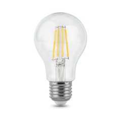 Лампа светодиодная филаментная Black Filament 10Вт A60 грушевидная 4100К нейтр. бел. E27 970лм GAUSS 102802210