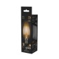 Лампа светодиодная филаментная Black Filament 7Вт свеча 2700К тепл. бел. E14 550лм GAUSS 103801107 Лампа светодиодная филаментная Black Filament 7Вт свеча 2700К тепл. бел. E14 550лм GAUSS 103801107
