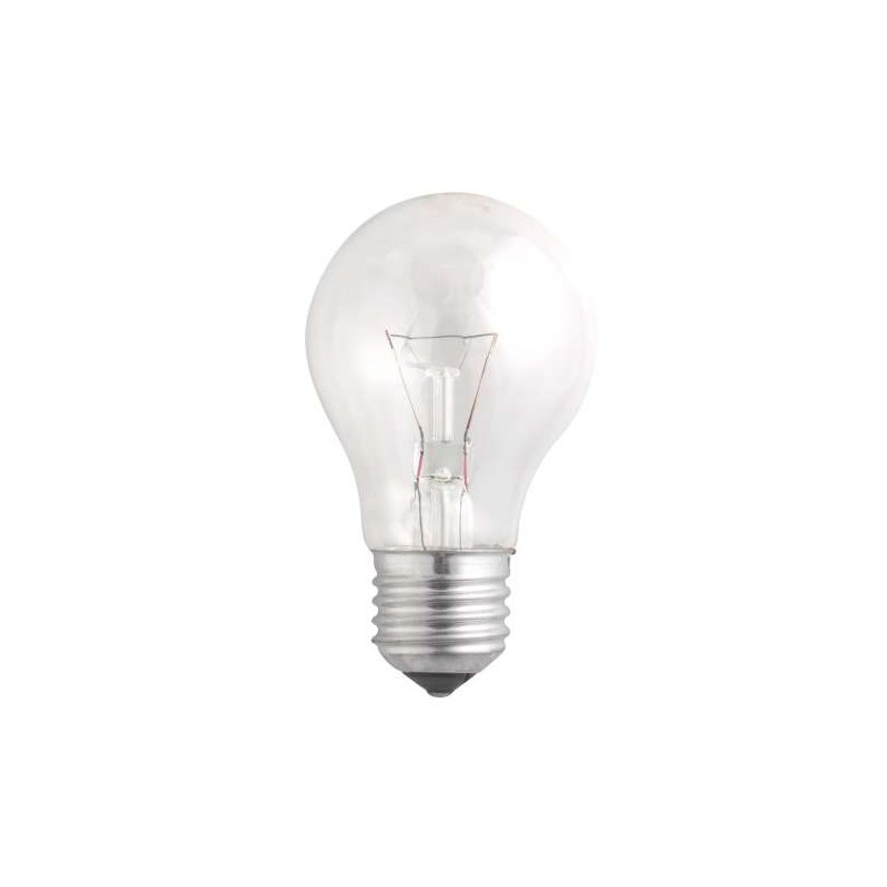 Лампа накаливания A55 240V 40W E27 clear (Б 230-40-5) JazzWay 3326623 Лампа накаливания A55 240V 40W E27 clear (Б 230-40-5) JazzWay 3326623