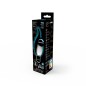 Лампа светодиодная филаментная Black Filament 9Вт свеча на ветру матовая 4100К нейтр. бел. E14 610лм диммир. GAUSS 104201209-D