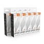 Лампа светодиодная филаментная Basic Filament 6.5Вт Свеча на ветру 2700К Е14 480лм milky GAUSS 1045117