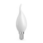 Лампа светодиодная филаментная Basic Filament 6.5Вт Свеча на ветру 2700К Е14 480лм milky GAUSS 1045117