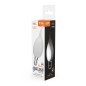 Лампа светодиодная филаментная Basic Filament 6.5Вт Свеча на ветру 2700К Е14 480лм milky GAUSS 1045117