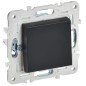 Выключатель 1-кл. SKANDY 10А SK-V01Bl черн. IEK SK-V10-0-10-K02 Выключатель 1-кл. SKANDY 10А SK-V01Bl черн. IEK SK-V10-0-10-K02