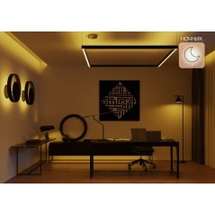 Лампа светодиодная умная Smart Home 8.5Вт A60 грушевидная 2700К тепл. бел. E27 800лм диммир. управление по Wi-Fi GAUSS 1050112