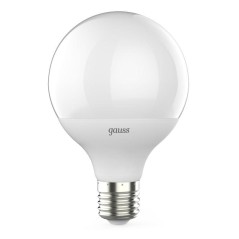 Лампа светодиодная Black 16Вт G95 шар 4100К нейтр. бел. E27 1540лм GAUSS 105102216