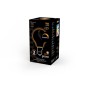 Лампа светодиодная филаментная Black Filament 9Вт P45 шар матовая 3000К тепл. бел. E14 590лм диммир. GAUSS 105201109-D