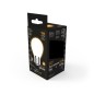 Лампа светодиодная филаментная Black Filament 9Вт P45 шар матовая 3000К тепл. бел. E27 590лм GAUSS 105202109