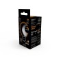 Лампа светодиодная филаментная Black Filament 9Вт P45 шар матовая 3000К тепл. бел. E27 590лм диммир. GAUSS 105202109-D