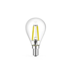 Лампа светодиодная филаментная Black Filament 7Вт P45 шар 4100К нейтр. бел. E27 580лм промо (уп.3шт) GAUSS 105901207T