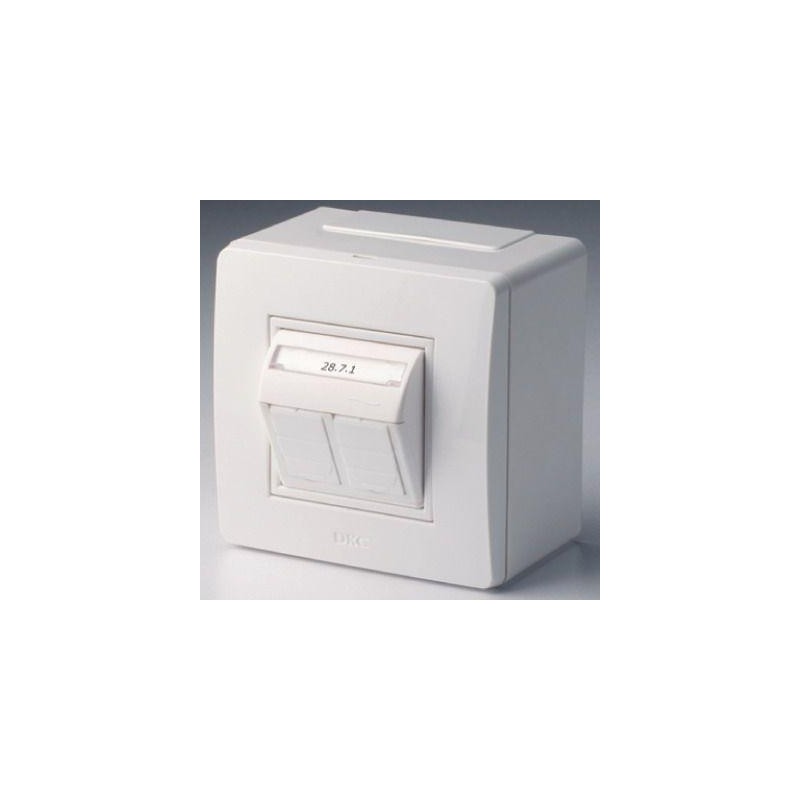 Коробка PDD-N60 с 2 розетками Brava RJ45 кат.5E (телефон/компьютер) корич. DKC 10656B Коробка PDD-N60 с 2 розетками Brava RJ45 кат.5E (телефон/компьютер) корич. DKC 10656B