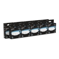 Лампа светодиодная Black 11Вт таблетка 4100К нейтр. бел. GX53 1050лм GAUSS 108008211