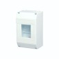 Бокс пластиковый КМПн 1/4 IP20 бел. инд. штрих-код Rexant 11-0114 Бокс пластиковый КМПн 1/4 IP20 бел. инд. штрих-код Rexant 11-0114