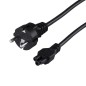 Шнур сетевой Евро 3х0.75кв.мм 1.8м (PVC) (с заземлением) (ноутбук) Rexant 11-1151 Шнур сетевой Евро 3х0.75кв.мм 1.8м (PVC) (с заземлением) (ноутбук) Rexant 11-1151