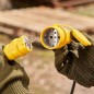 Розетка переносная влагозащищенная с крышкой с заземл. 16А IP44 каучук желт. Rexant 111-122 Розетка переносная влагозащищенная с крышкой с заземл. 16А IP44 каучук желт. Rexant 111-122