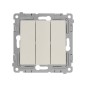 Выключатель 3-кл. СП Pixel 10А IP20 механизм беж. TOKOV ELECTRIC TKE-PX-V3-C02 Выключатель 3-кл. СП Pixel 10А IP20 механизм беж. TOKOV ELECTRIC TKE-PX-V3-C02