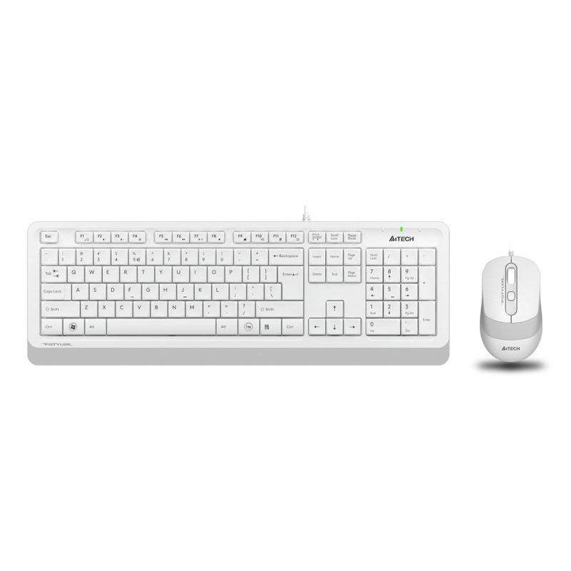 Комплект клавиатура+мышь Fstyler F1010 клавиатура бел./сер. мышь бел./сер. USB Multimedia F1010 WHITE A4TECH 1147556 Комплект клавиатура+мышь Fstyler F1010 клавиатура бел./сер. мышь бел./сер. USB Multimedia F1010 WHITE A4TECH 1147556
