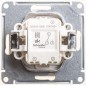 Переключатель проходной 1-кл. СП W59 Aqua 10А IP44 10AX механизм бел. SE VS610-156B-1-86