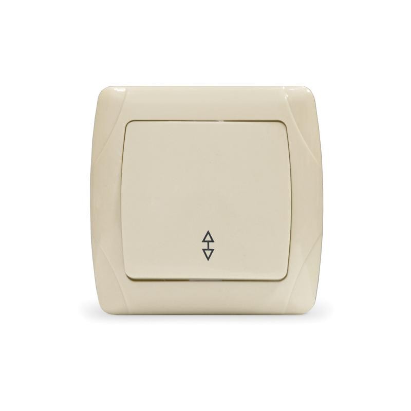 Переключатель проходной 1-кл. СП Маргарита 10А IP20 сл.кость (ivory) UNIVersal М0025-I Переключатель проходной 1-кл. СП Маргарита 10А IP20 сл.кость (ivory) UNIVersal М0025-I