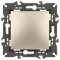 Выключатель 1-кл. СП Elegance 14-1101-04 10А IP20 250В 10AX механизм шампань Эра Б0034211