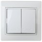 Переключатель 2-кл. СП Plano 1-107-01 10А 250В IP20 бел. Intro Б0053802 Переключатель 2-кл. СП Plano 1-107-01 10А 250В IP20 бел. Intro Б0053802