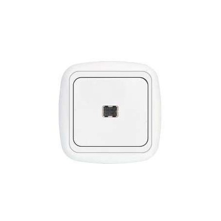 Выключатель 1-кл. СП 10А IP20 с подсветкой бел. Bylectrica С1 10-206