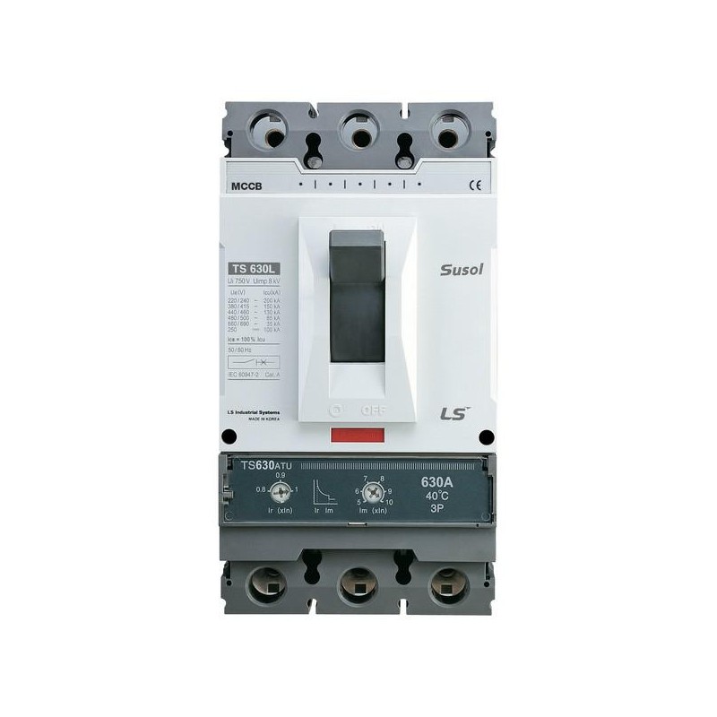Выключатель автоматический 3п 3т 500А 85кА TS630H ATU LS Electric 108003300 Выключатель автоматический 3п 3т 500А 85кА TS630H ATU LS Electric 108003300