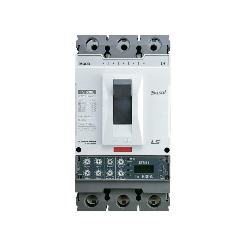 Выключатель автоматический 3п 3т 400А 65кА TS630N ETM33 LS Electric 108008100 Выключатель автоматический 3п 3т 400А 65кА TS630N ETM33 LS Electric 108008100