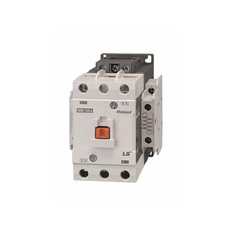 Контактор постоянного тока 2-полюсный MD-30a 220В DC Screw 2a2b LS Electric 1393002600