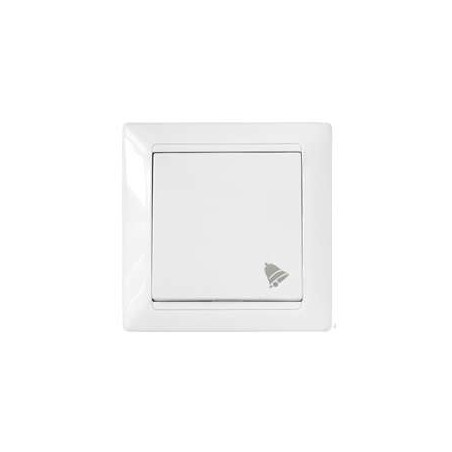 Выключатель звонка 1-кл. СП 4А IP20 бел. Bylectrica С1 4-895