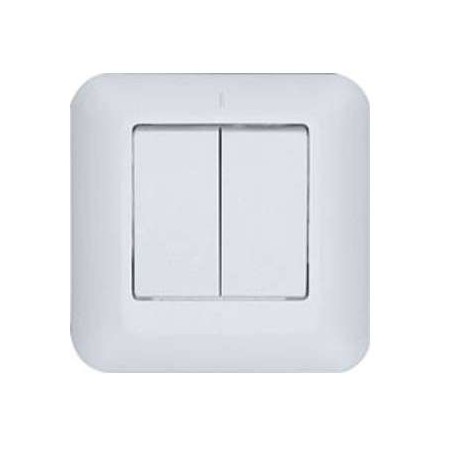 Выключатель 2-кл. СП 6А IP20 бел. БЕЛТИЗ С56-022