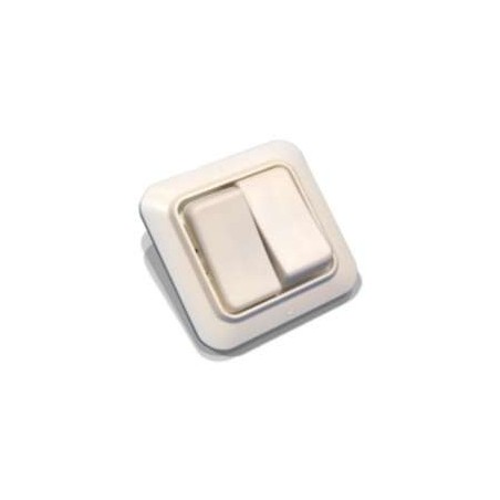 Выключатель 2-кл. СП 6.3А IP20 С56-У02 бел. БЕЛ. ЦЕРКОВЬ С56-У02
