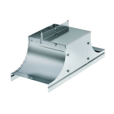 Крышка-ответвитель TSS (плоск) 150/80 в комплекте с крепеж. эл. DKC 37233KZL