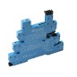 Розетка MasterPLUS с винт. клеммами (с зажимной клетью) для реле 34 серии 24-240В AC/DC в комплекте пластик. клипса опции: LED F
