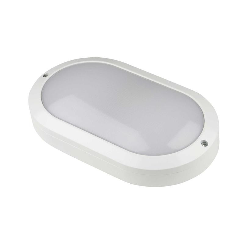 Светильник светодиодный ULW-K14A 20W/5000K IP54 White Овал 20Вт 5000К IP54 2400лм промышленный накладной влагозащ. опал. рассеив
