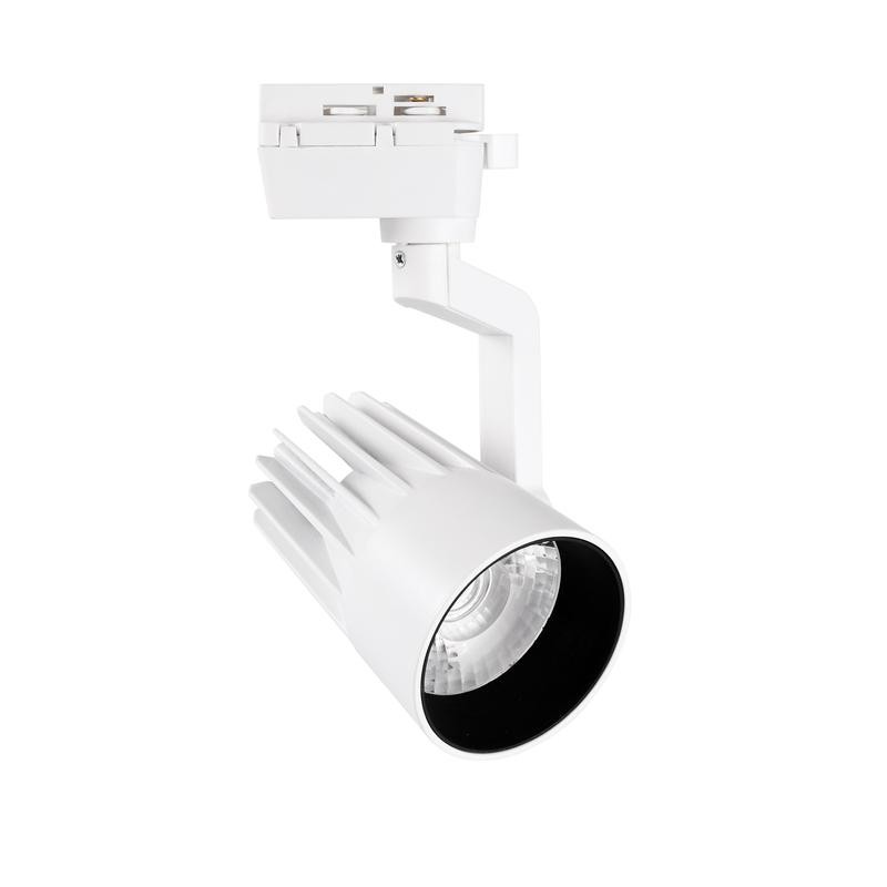 Светильник-прожектор светодиодный трековый ULB-Q274 30W/4000K WHITE 30Вт 4000К 3000лм бел. Volpe UL-00005925 Светильник-прожектор светодиодный трековый ULB-Q274 30W/4000K WHITE 30Вт 4000К 3000лм бел. Volpe UL-00005925