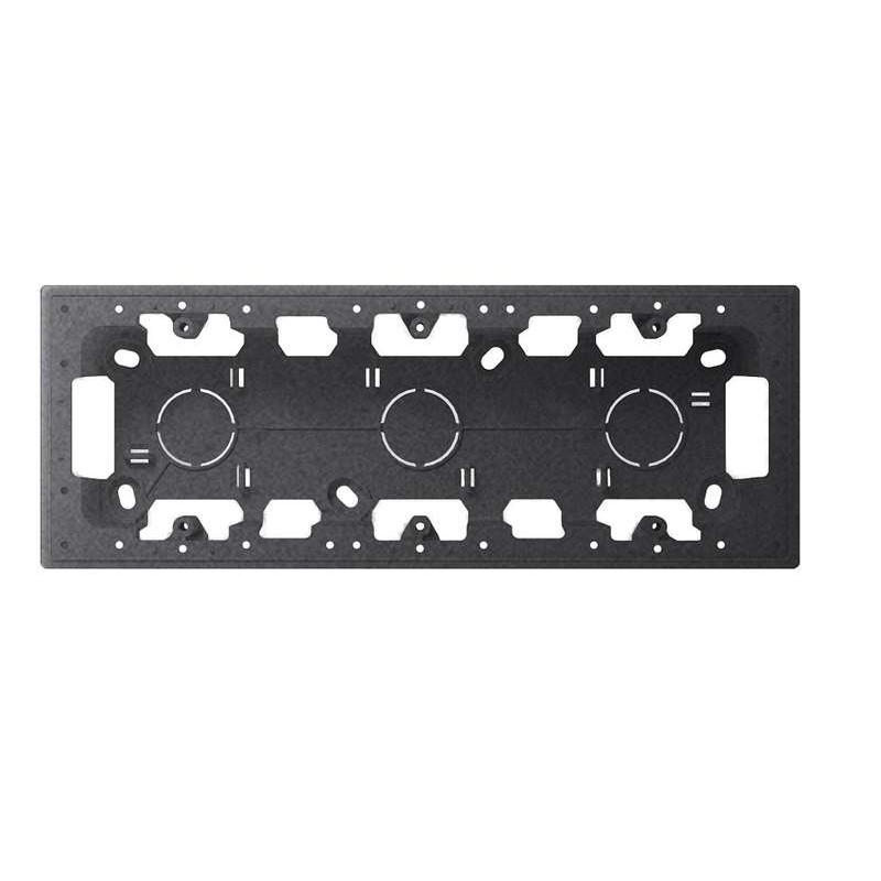 Коробка 3-м ОП Simon24 графит Simon 2400753-038 Коробка 3-м ОП Simon24 графит Simon 2400753-038